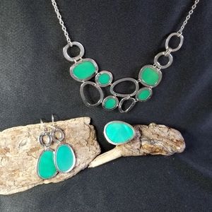 Gracie Adele Necklace, Earring & Ring Set
